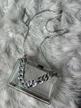 Chunky Silver Chain Necklace